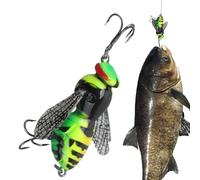 Esca Artificiale Wasp Da Pesca Con Amo Artificiale Riutilizzabile Incluso