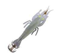 Esca Calamar Fosforescente - Esche morbide e luminose per pesca in mare | Turlotte Calamaro Glow per Principianti Idea Regalo Pescatore Appassionato Molo Bordo del Mare Acque Costiere