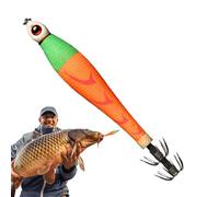 Esca Calmar - Esca Nuotatore Calmar Lucioles,Piccole esche per Seppe - per Acqua Salata, Lago, Fiume, Barca, Kayak, Trotta, Perche, Carpe, Pesce Gatto, Salmone e