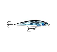 Rapala RA5820155, Adescare Unisex-Adult, HD Silver Blue Mackerel, 10cm