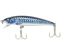 Esca con Ami Due N. 2, Profondità di Nuoto 1.2-1.5m, 10cm Dimensioni, Hd Argento Blu Mackerel