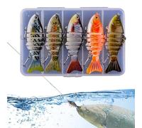 Esca da | Esca da con giunto multiuso, realistica, per trote e acqua e salata, in laghi fiumi