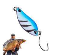 Esca da - Esca per trota - Amo in acciaio inox con lustrini, esca che scorre per acqua fiume lago kayak