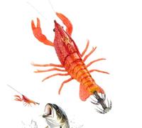 Esca da | Gamberetti Artificiali Luminescenti Esca Nuotando | Esca Polpo per in Mare A Pescatori Fiume Lago Barca Trota Perche Salmone Acqua Salata