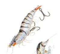 Esca da pesca, 9,00 cm, esche realistiche per acqua salata, esche artificiali riflettenti, design luminoso morbido, per pesca al salmone, alla e al mare