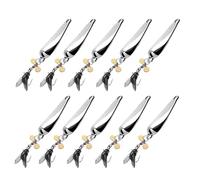 Esca da Pesca a Elica, 10 Pezzi Esche Riflettenti a 360° in Silicone, Esche da Pesce Artificiali Realistico Altamente, per Spigole, Trote, Acqua Salata e Acqua Dolce