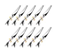 Esca da Pesca a Elica, 10 Pezzi Esche Riflettenti a 360° in Silicone, Esche da Pesce Artificiali Realistico Altamente, per Spigole, Trote, Acqua Salata e Acqua Dolce