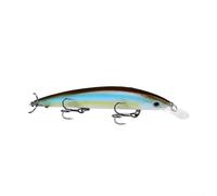 Esca da pesca a forma di pesciolino da 15 cm, 20 g, materiale ABS, ganci in acciaio, efficace per la pesca d'acqua dolce e salata (C)