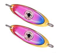 Esca da pesca a LED 9g Esca leggera attivata dall'acqua | Luce automatica a contatto con l'acqua, spegnimento quando asciutto, simulazione occhi 3D, attira i pesci di notte