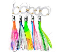Esca da pesca a traina durevole ed efficace per pesca in mare 22 cm, 85 g, esca morbida a forma di polpo (22 cm/85 g D)