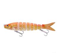 Esca da pesca ad affondamento da 18 g, 13,5 cm, esca da nuoto snodata con azione realistica, pesciolino ad affondamento lento per pesca in acque profonde, esca predatori d'acqua dolce salata (R)