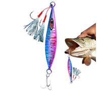 Esca Da Pesca Artificiale Per Il Persico Montatura Con Piombi E Ami | Esche Artificiali Luminescenti per Pesca sul Ghiaccio Per Donne Uomini Principianti Appassionati Trota Pesce Gatto Sgombro