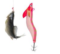Esca da pesca artificiale realistica che si al buio, per principianti e appassionati di viaggi in acqua , fiumi, laghi, stagni, ruscelli