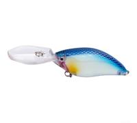 Esca da Pesca con Labbro Lungo per getto Lontano Esca da Pesca(D) | Occhi 3D realistici, scaglie simulate, vivaci, attira predatori, visibilità alta