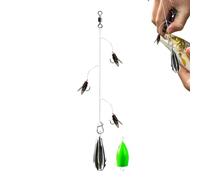 Esca da pesca con mosca, amo da pesca da uomo | Pesci acquatici, esche realistiche per sconfitta, salmone, trucco