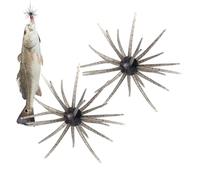 Esca da pesca con riccio di mare Due pezzi Esche morbide | Esche artificiali per pescatori, uomini, padri, mariti, acqua salata, ruscello, serbatoio, mare, lago, fiume, stagno