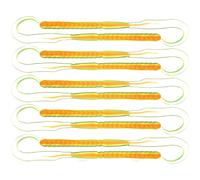 Esca da Pesca Easy Casting Soft Bait Design Core Doppio Colore Flessibile Coda C