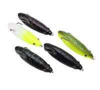 Esca da Pesca, Esca Rana a Grandezza Naturale con | Gomma di alta qualità, design portatile, opzioni multicolori, efficace per i fiumi