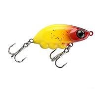 Esca da pesca in plastica e metallo, 4,2 g, 4 cm, che imita il movimento di pesciolino con perline di rumore integrate per un migliore rilevamento dei pesci e risposta agli scioperi (4#)