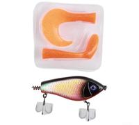 Esca da pesca in PVC ABS con profilo realistico e riflettente per massimizzare l'effetto flash e attirare il comportamento aggressivo dei pesci (100 mm, 72 g/76,5 g, 1#)