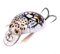 Esca da Pesca in PVC Realistica per Bass e Trota per superficie | Sfere sonore interne, vibrazioni efficaci, attira per bass e trota, per azione galleggiante, per materiale durevole(D)