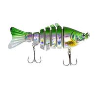 Esca da pesca Nuotatore Esche Nuotatori per Bar E Esche Dure | Realistico Kit Di Spinnerbaits E Esche Nuotatori Per Il Basso Per Pescatori Uomini Donne Dorato Vivaneau Salmone