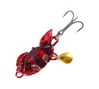 Esca da pesca realistica per la pesca in acqua dolce su pesci predatori | Set di esche morbide per la pesca al chiuso su diversi tipi di pesci, trota, Cr