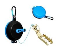 Esca da pesca Retriever con 30 m PE corda gancio strumento di recupero | Heavy Duty Line Saver per rimuovere esche impigliate da rocce erbacce tronchi riutilizzabile all'aperto pesca accessorio