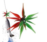Esca Da Pesca Riccio Di Mare Artificiale Da Pesca Realistico Bicolore E | Esca Riccio Di Mare Elastica Per la Pesca di Branzino Trota Crappie Pesce Gatto in Acqua Salata da R