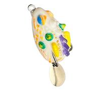 Esca da Superficie - Artificiali morbide flessibili per la superficie,Esca per acqua salata con ami weedless - Per pesca in acqua e salata, fiumi, laghi, pesce gatto, luccio, serpente