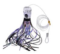 Esca da traina | Simulato Calamari Persico Esca - Realistica Pesca Di Mare Esca Da Nuoto Per Trote Kayak Notte Pescatore Pesca Pesca Pesca A Mosca Padre Gli appassionati Crappie