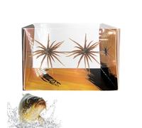 Esca Galleggiante Morbida per di Mare,2 Pezzi Esca da in Silicone Morbido Galleggiante | Fuzzy Dice da | per Jigging Traina Lancio in Acqua e Salata Fiumi Laghi Torrenti Vacanze