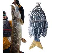 Esca Galleggiante per la | Esche realistiche con Ganci | Esca da Nuoto segmentata | per l'uso all'aperto in Acqua e salata, Laghi, fiumi, stagni, dalla Riva, di Notte e