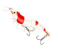 Esca Gambero Fosforescente Morbida | Esche A Gambero Realistiche In Mare per la Pesca in Acqua , Mare, Molo, Spiaggia per Pesce Gatto e Salmone