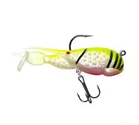 Esca Gambero Soft 9cm a Pala per Bass Esca Gambero Soft 9cm a(4# Yellow back White)