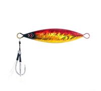 Esca in metallo a passo lento, 100 g, per pesca in acqua salata, pesca in mare verticale, jigging barca e lancio a riva, colore (100 g 2#)