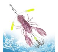 Esca jig realistica con amo | Esche per la pesca di spigola, per pesca verticale, traina, lancio in mare, fiume, torrente, acque marine e campeggio