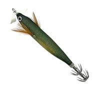 esca per calamari, accessori da pesca artificiali 3D luminosi con | plastica resistente, articolo da esterno con aspetto realistico, attrezzatura per laghi, fiumi, trolling