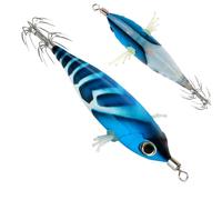 Esca per calamari - Esche Fluorescenti Gamberetti e Mazzo - Esca Fluorescente Compatta Simulata per Principianti Appassionati