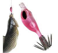 Esca per calamari piccolo jig 3,8 cm a lenta | Esche da pesca in mare per uomini pescatori lanciare seppie bar in mare sulla barca dal bordo al molo sul fiume