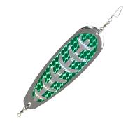 Esca per cucchiaio,Cucchiai da esche dure e - Cucchiai da con amo a punta e sangue, esca resistente agli urti per la trota nei fiumi dei laghi