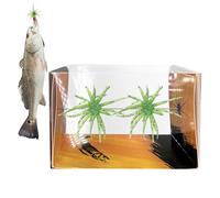 Esca per e Spigole,2 Pezzi di Artificiali Morbidi Galleggianti Realistici - Esca Fuzzy Dice da,per Jigging Traina Lancio in Acqua e Salata Fiumi Laghi Torrenti Vacanze