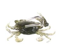 Esca per granchi di simulazione - Esche da pesca con esche morbide di granchio con amo appuntito | Simulazione realistica Esche per pesci di mare, buona attrezzatura da pesca che affonda in acqua per