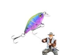 Esca per la dei bassi, esche di pesce | Falistic False SwimBait | Wobblers realistici esca fluttuanti per pesce gatto di trota di bassi, esca d'azione per la del laghetto al largo