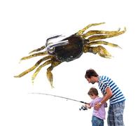 Esca per la pesca del granchio - Esca morbida realistica con amo appuntito | Simulazione realistica Esche per pesci di mare, buona attrezzatura da pesca che affonda in acqua per carpe, sommergib