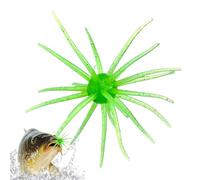 Esca per la pesca del pesce persico - Esca di riccio per acqua salata, esche artificiali di riccio, ideali per principianti in fiume, Berga, per pesci e trota