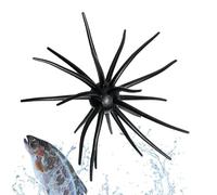 Esca per pesca al persico realistica, adatta per principianti, morbida | Esca per riccio marino per acqua dolce, acqua salata, mare, fiume, mare, riva, acqua dolce, onde e