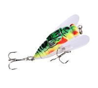 Esca per pesca cicale, cicala simulata - Realistic Lockant Tackle con suono, accessori per attrezzature da pesca, esche per pesci bassi per uomini, esterni, acqua salata