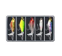 Esca per pesce persico, Simulato Esca Artificiale Attrezzatura Per Persico, Colori vivaci realistici Accessori per la pesca d'acqua dolce per adulti professionisti principianti