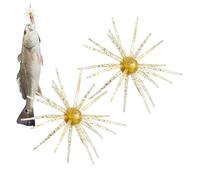 Esca per riccio di mare Due Pezzi Esche Morbide | Esche artificiali per pescatori, uomini, padri, mariti, acqua salata, ruscello, serbatoio, mare, lago, fiume, stagno